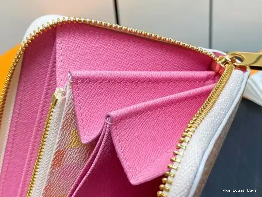 Rep ladies cm WALLET-19.5*10.5*2.5 VUITTON LOUIS ZIPPY 0606
